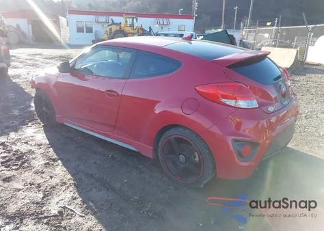 2015 Hyundai Veloster Turbo from USA, damaged, VIN KMHTC6AE3FU230677